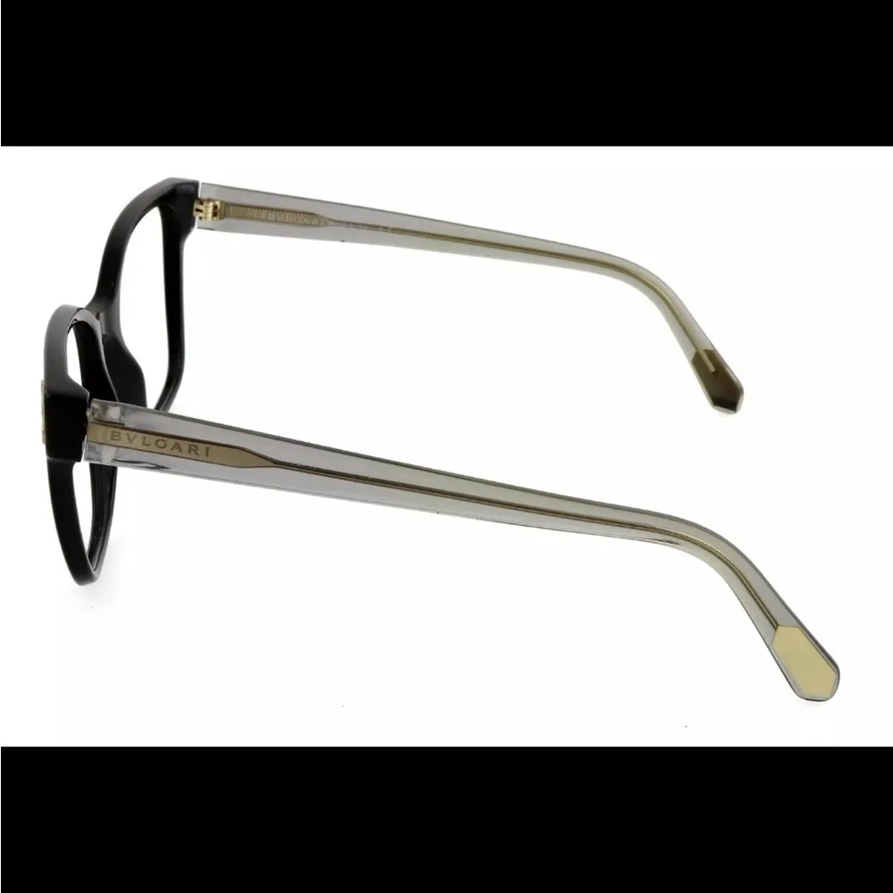 Authentic BVLGARI  4163 501 54mm Black Gold Eyeglasses prescription lenses